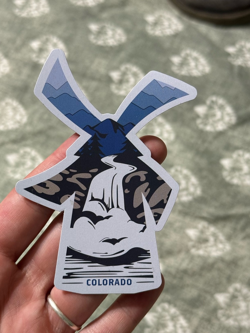 New Dutch Bros Colorado State Sticker